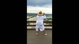7/5/18 stepdad dancing part 2 at Pismo Beach