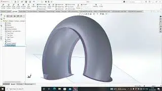 RULED SURFACE HINDI SOLIDWORKS #ruled_surface_solidworks_hindi