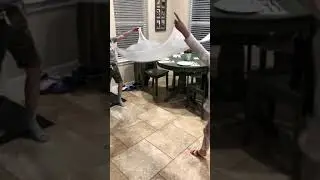 Huge homemade slime bubble