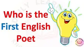 Who is the first Poet in English Literature | Daily Learning