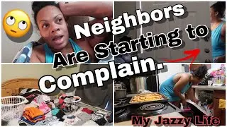The Neighbors Are  NOT Having It. | Im Trying To Stay Positive It's HARD  Being A Single Mom Of 4.
