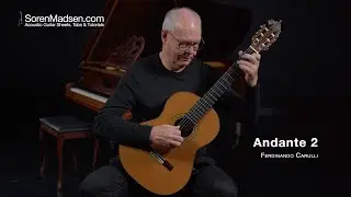 Andante 2 (Ferdinando Carulli) played by Soren Madsen.