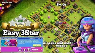 9th Clashiversary Challenge, easy 3 Star Strategy, th14 #Clashofclans
