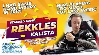 G2 Rekkles - Same Arm INJURY Was In 2017!🤕 I Will Hide My Lobby From NOW!🤫 Rekkles Stream Highlights