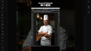 How to place text behind objects in Photoshop
