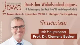 Interview mit dem Sturzforscher Prof. Dr. Clemens Becker | DWG 2023