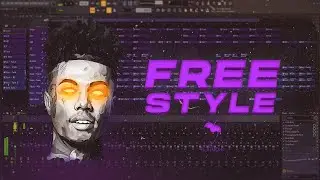 ✦FREE FLP✦ Stock Plugin Challenge - Freestyle  | Trap Beat in FL Studio