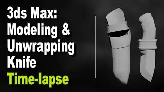 Modeling a knife in 3ds Max