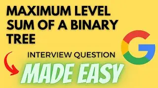 Maximum Level Sum of a Binary Tree - Leetcode 1161 - Python