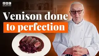 Venison with red wine and raspberry sauce - Pierre Koffmann | BBC Maestro