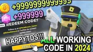 (APRIL FOOL) *NEW* ALL WORKING CODES FOR TOWER DEFENSE SIMULATOR IN 2024!!!