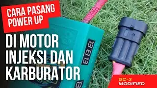 Cara Pasang Power Up Di Motor Injeksi Dan Karburator.