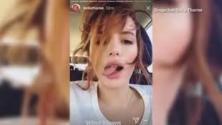 Bella Thorne shows fans under boob while considering new tattoo