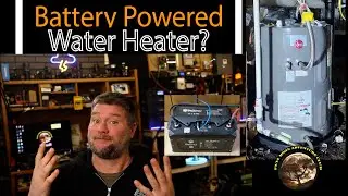 Can You Run A Electric Water Heater On Batteries? -  Husky 2 Battery VS Water Heater