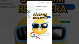 Recupere Sua Conta Google Com 2 Etapas Ativadas em Minutos#shorts
