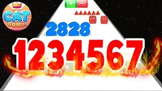 APK MODE UPDATE GAMEPLAY Number Run vs Jelly Run 2048 - All Level Gameplay Android,iOS #2