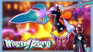BEST DRAGOON BUILD WITH WHITE BUTTERFLY PET  | Roblox World Zero