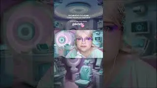 ASMR - Futuristic Eye Exam + Calibration Test [Sci-fi, Customization, Cranial Nerve] #asmr #shorts