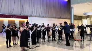 City on the River by Dominic Valadez, San Antonio Youth Flute Choir