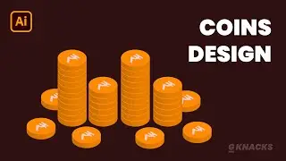 Coins Design in Adobe Illustrator
