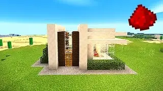 World's Smallest Piston House In MCPE