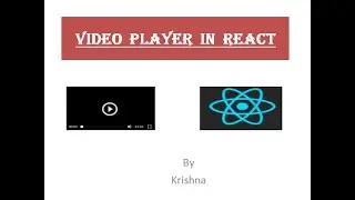 Video Player in React