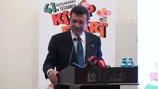 #Canlı | Ekrem İmamoğlu, 41. Uluslararası İstanbul Kitap Fuarı'nın açılışında konuşuyor