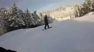 So I took the ol' GoPro Snowboarding {[(Rare sideways edition)]}