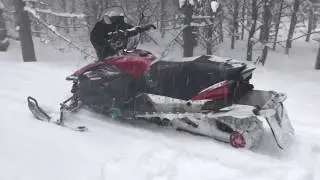 Snowmobile Munising #puremichigan