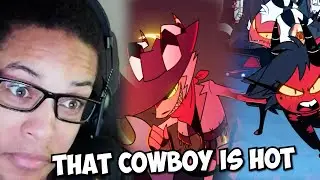 HELLUVA BOSS - WESTERN ENERGY // S2: Episode 4 REACTION | THAT COWBOY IS HOT