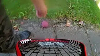 Кamera on a tenis raket