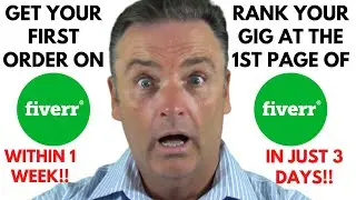 Fiverr Gig Ranking 2021 🔥 How to Get your First Order on Fiverr 🔥 Fiverr Tips, Tricks, and Tutorial