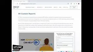 ECI M1 Custom Reports - How ReportingGuru can help - Not Training