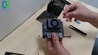 How to Install Jetson Xavier NX and IPEX MHF4 Antennas with Geekworm N100 Metal Case?
