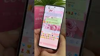Nuevo teclado estilo IPhone en Android de colores con nuevos emojis🩵 #cute #tecnologia #viral