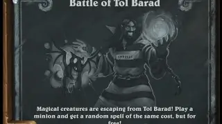 Hearthstone Tavern Brawl - Battle of Tol Barad