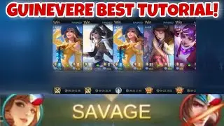 GUINEVERE BEST TUTORIAL COMPLETE GUIDE | ITEM BUILD EXPLAINED | EMBLET SETUP | MOBILE LEGENDS