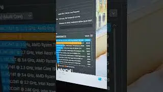Dual EPYC 7742 VS 9654 SINGLE Cinebench r23.2