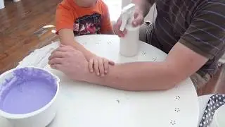 Family Hand Casting Tutorial - 3d Familien Handabdruck Anleitung