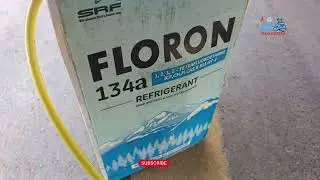 Add Refrigerant To BUS Air Conditioner | Vehicle AC With R134a Refrigerant