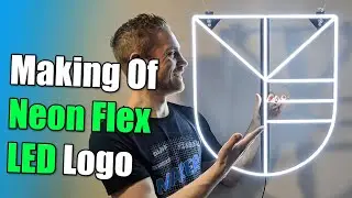 Build a Neon Flex LED Logo - Flexible LED Stripe - Music band Meute