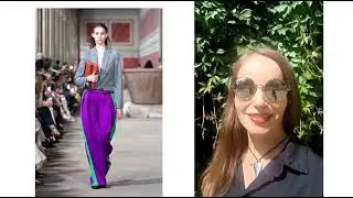 Яркие брюки с лампасами старый- новый тренд