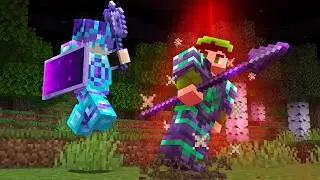 I hunted a spear master in Minecraft Hardcore.