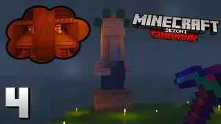 KÖYLÜ MERKEZİ┇MINECRAFT SURVIVAL ▹ BÖLÜM 4