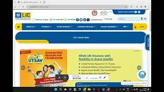 LIC New Jeevan Utsav || LIC जीवन उत्सव प्लान || Lifetime Guaranteed return plan