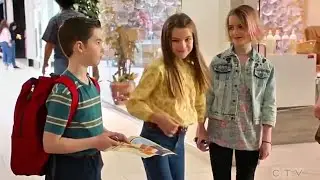 Young Sheldon | Sheldon, Paige and Missy at Mall | 