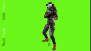 Sci fi man fights. Loopable animation on green screen. 4k.