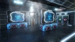 3DModels-Textures: SF Corridors-Holograms