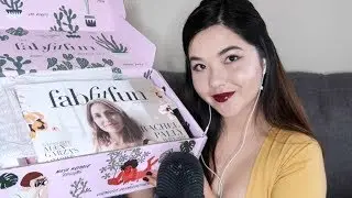 ASMR Tingly FabFitFun Unboxing! | Tapping, Scratching, Crinkling