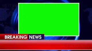 Green Screen Breaking News | No Copyright | Green Screen News Effects